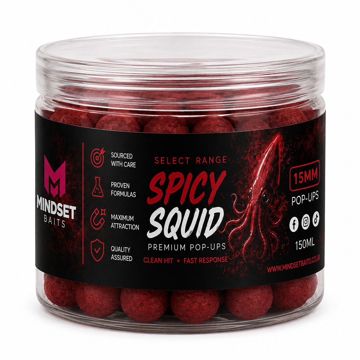 Spicy Squid Select Range Pop-ups